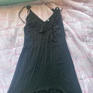 Black American Rag sleeveless a-line dress